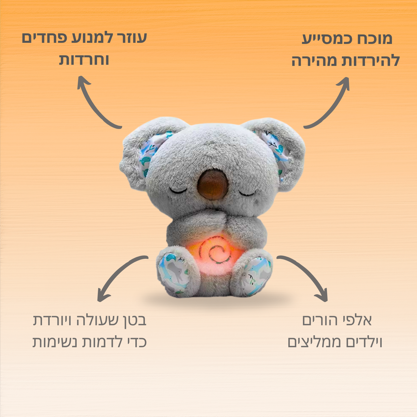 ™CalmKoala- בובת קואלה נושמת